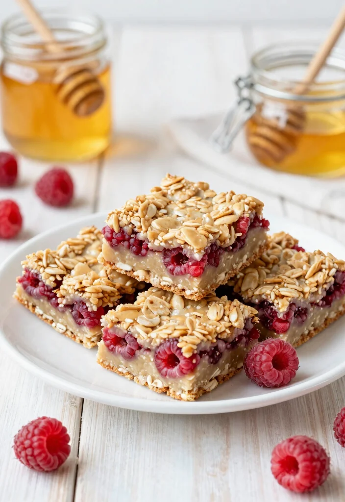 14 Summer Dessert Recipes with Fresh Easy Fruit-Forward Ideas - 12. Raspberry Oat Bars