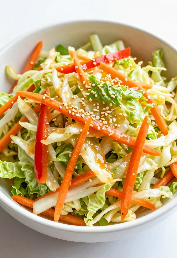 14 Vegan Vegetable Recipes for Simple Fresh Everyday Meals - 10. Asian-Inspired Cabbage Salad