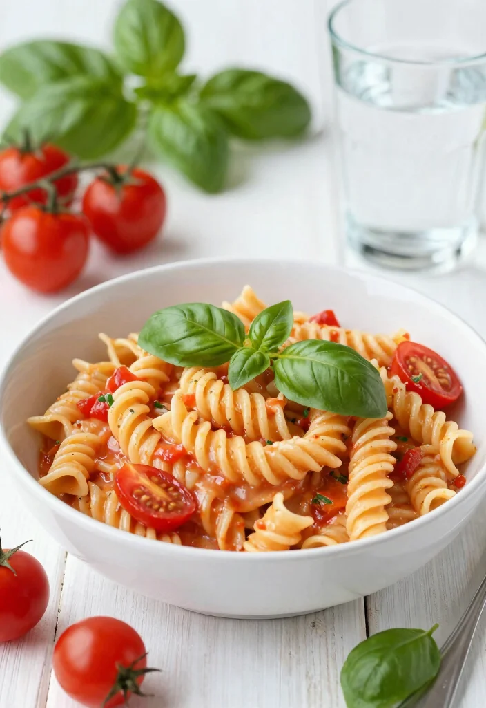 14 Vegan Vegetable Recipes for Simple Fresh Everyday Meals - 2. Creamy Vegan Tomato Basil Pasta