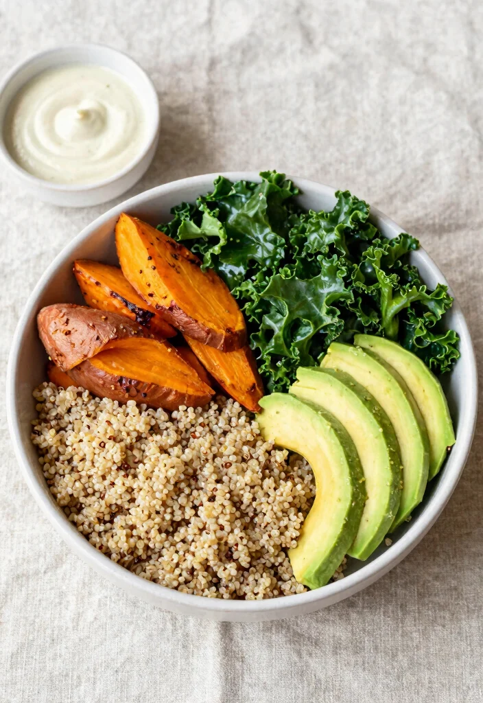 14 Vegan Vegetable Recipes for Simple Fresh Everyday Meals - 7. Veggie-Packed Buddha Bowl
