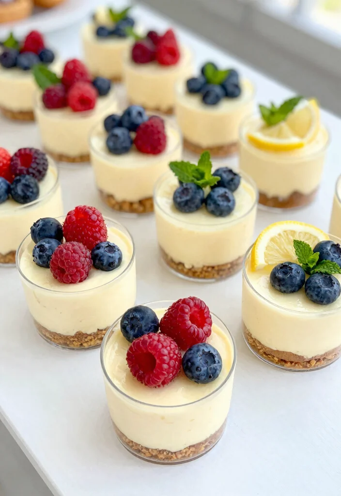 14 Yummy Dessert Recipes for Simple Crowd-Pleasant Treats - 5. No-Bake Cheesecake Cups
